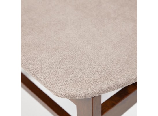 Стул с мягким сиденьем Rabat (дерево гевея/Тёмный Дуб) в Кургане