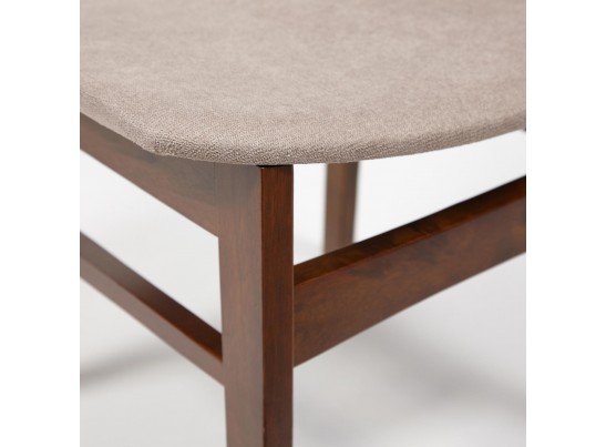 Стул с мягким сиденьем Rabat (дерево гевея/Тёмный Дуб) в Кургане