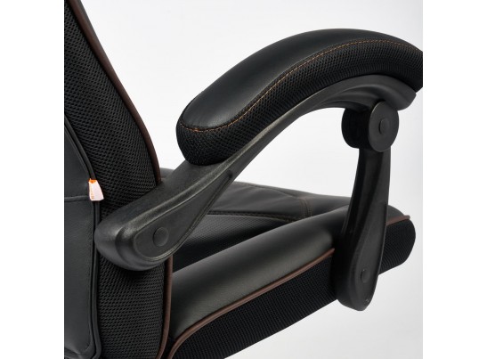 Кресло ARENA (кожзам/черный/черный карбон) в Кургане