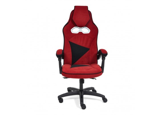 Кресло ARENA (флок/бордовый/черный) в Кургане