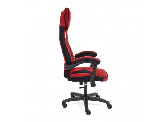 Кресло ARENA (флок/бордовый/черный) в Кургане