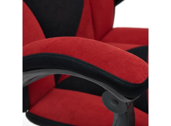 Кресло ARENA (флок/бордовый/черный) в Кургане