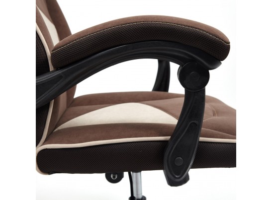 Кресло ARENA (флок/коричневый/бежевый) в Кургане