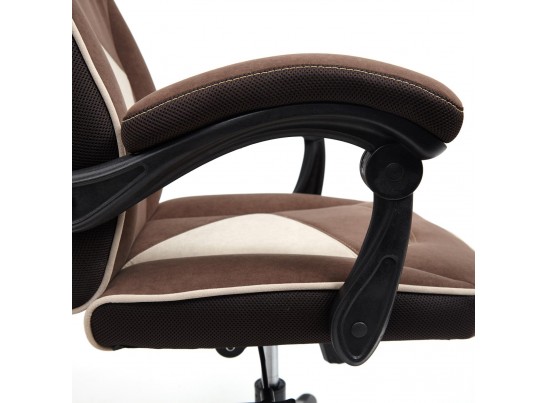 Кресло ARENA (флок/коричневый/бежевый) в Кургане