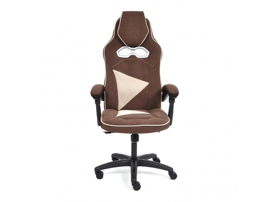 Кресло ARENA (флок/коричневый/бежевый) в Кургане