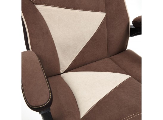 Кресло ARENA (флок/коричневый/бежевый) в Кургане