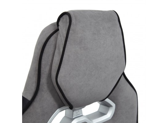 Кресло ARENA (флок/серый/черный) в Кургане