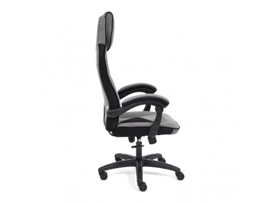 Кресло ARENA (флок/серый/черный) в Кургане