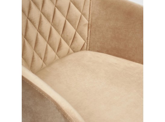 Кресло BREMO (mod. 708/ткань/металл/бежевый) в Кургане