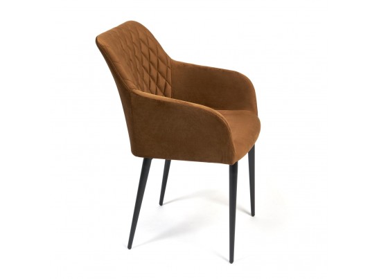 Кресло BREMO (mod. 708/ткань/металл/коричневый/черный) в Кургане