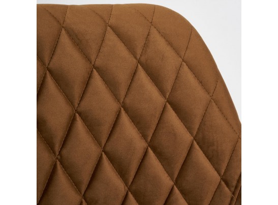 Кресло BREMO (mod. 708/ткань/металл/коричневый/черный) в Кургане