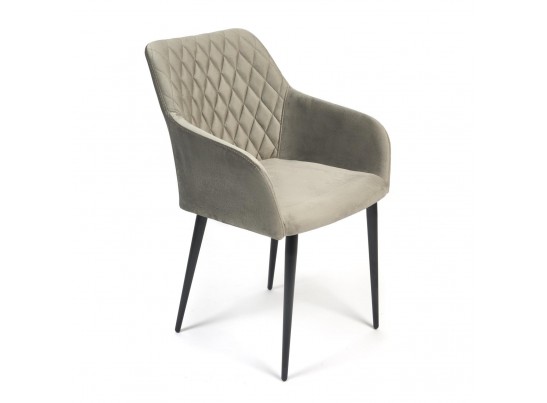 Кресло BREMO (mod. 708/ткань/металл/серый/черный) в Кургане