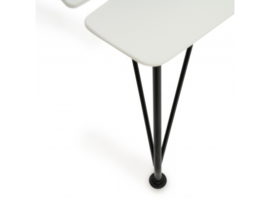 Стул HANSEN (mod. 622N) белый/черный