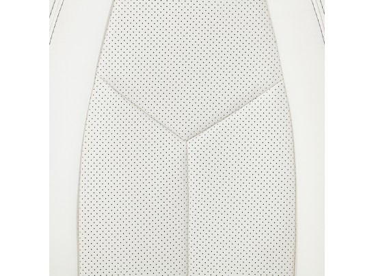 Кресло BOSS хром (кожзам/белый) в Кургане