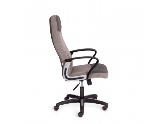 Кресло ADVANCE (ткань/кожзам/серый) в Кургане