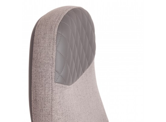 Кресло ADVANCE (ткань/кожзам/серый) в Кургане