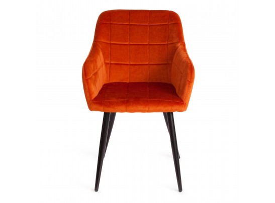 Кресло BEATA (mod. 8266/металл/ткань/рыжий/черный) в Кургане