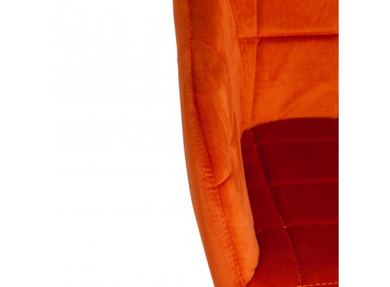 Кресло BEATA (mod. 8266/металл/ткань/рыжий/черный) в Кургане