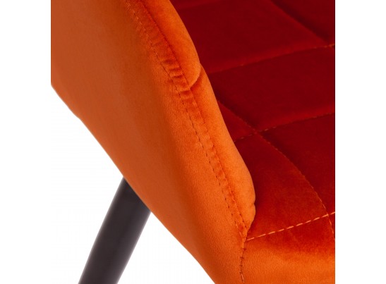 Кресло BEATA (mod. 8266/металл/ткань/рыжий/черный) в Кургане