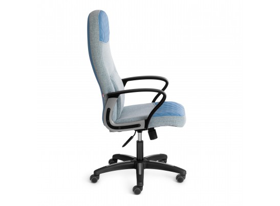 Кресло ADVANCE (ткань/кожзам/голубой) в Кургане