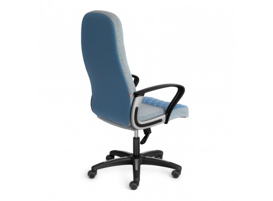 Кресло ADVANCE (ткань/кожзам/голубой) в Кургане