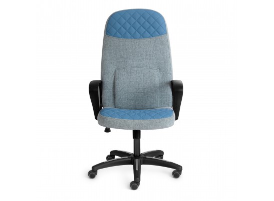 Кресло ADVANCE (ткань/кожзам/голубой) в Кургане