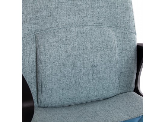 Кресло ADVANCE (ткань/кожзам/голубой) в Кургане