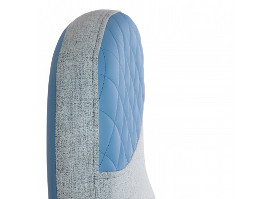 Кресло ADVANCE (ткань/кожзам/голубой) в Кургане