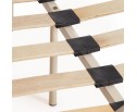 Кровать односпальная CANZONA Белый (butter white) Wood slat base