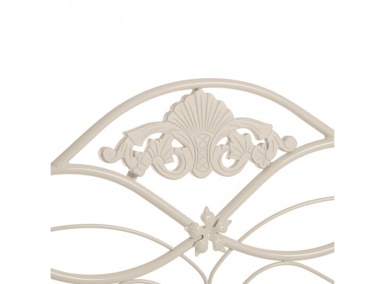 Кровать односпальная CANZONA Белый (butter white) Wood slat base