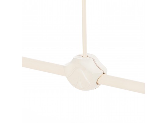 Кровать односпальная CANZONA Белый (butter white) Wood slat base