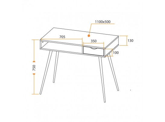 Cтол WD-10 ( УЦЕНКА! НЕ ПОДЛЕЖИТ ВОЗВРАТУ )