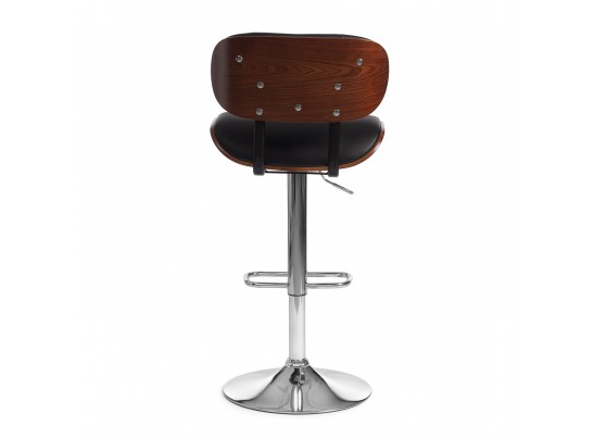 Барный стул DRAKAR (mod.4050/черный/орех) в Кургане