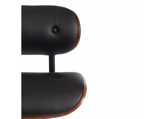 Барный стул DRAKAR (mod.4050/черный/орех) в Кургане