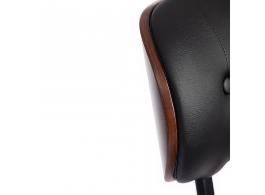 Барный стул DRAKAR (mod.4050/черный/орех) в Кургане