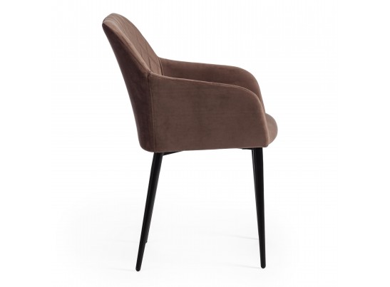 Кресло BREMO (mod. 708/ткань/металл/коричневый) в Кургане