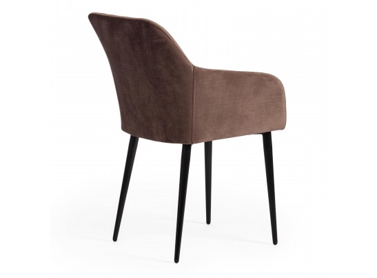 Кресло BREMO (mod. 708/ткань/металл/коричневый) в Кургане