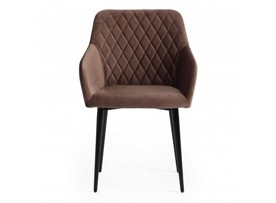 Кресло BREMO (mod. 708/ткань/металл/коричневый) в Кургане