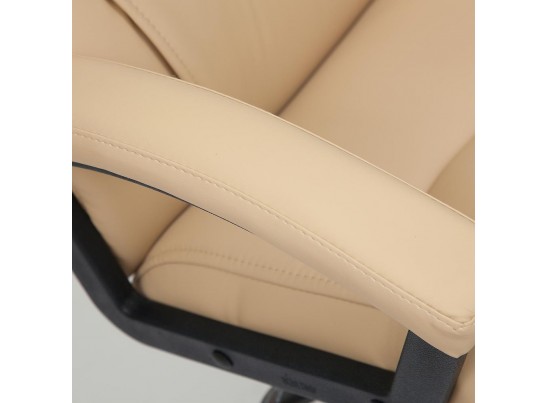 Кресло BERGAMO (кожзам/бежевый) в Кургане