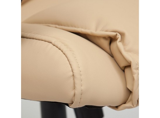 Кресло BERGAMO (кожзам/бежевый) в Кургане