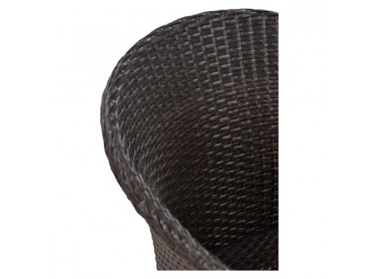 Кресло плетеное Y350G-W53 Brown в Кургане