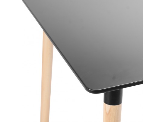 Стол Summer 80 х 80 см, чёрный в Кургане