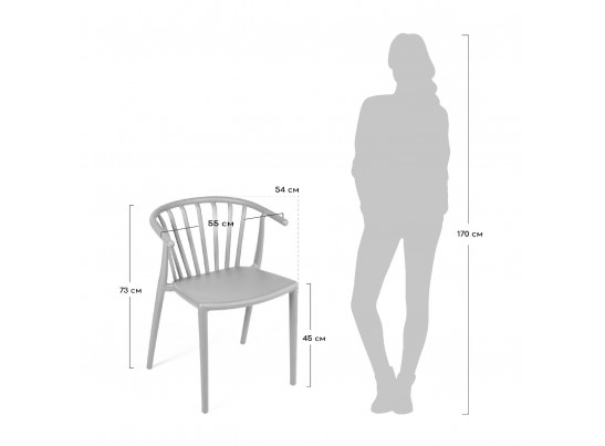 Стул Venice латте в Кургане