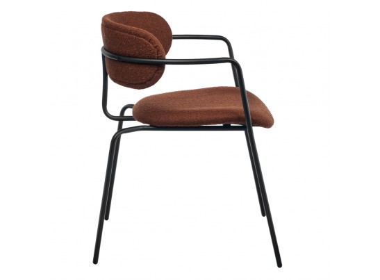 Стул Ant букле терракотовый в Кургане