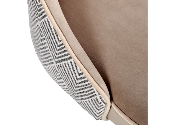 Стул Dave латте с жаккардом в Кургане