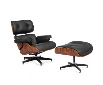 Кресло «EAMES LOUNGE CHAIR» чёрный