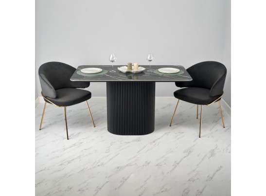 Стол Festa 140x85x77см, керамогранит Wacom мрамор в Кургане