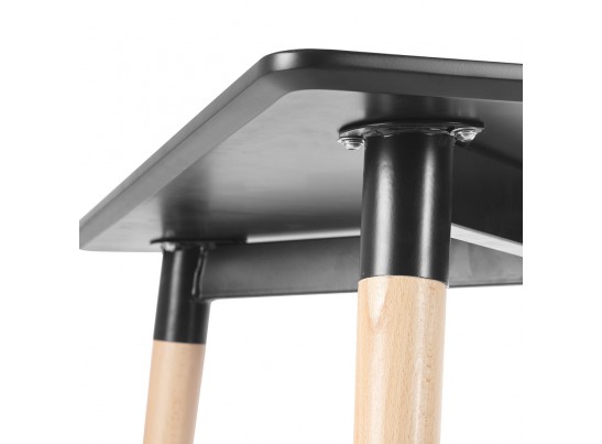 Стол Summer 80 х 80 см, чёрный в Кургане