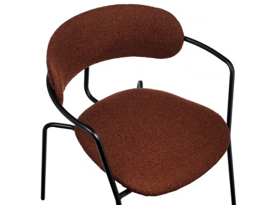 Стул Ant букле терракотовый в Кургане