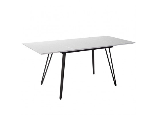 Стол Avanti new раскладной 140-180см белый мрамор в Кургане